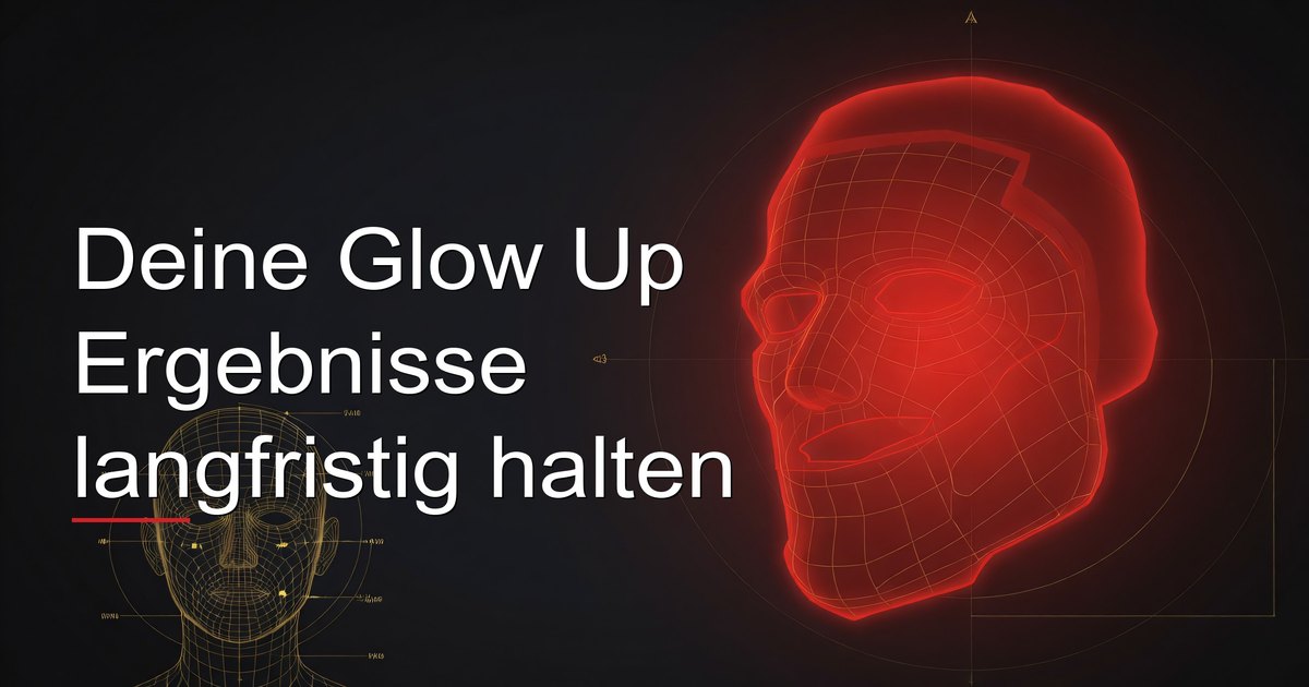 Deine Glow Up Ergebnisse langfristig halten