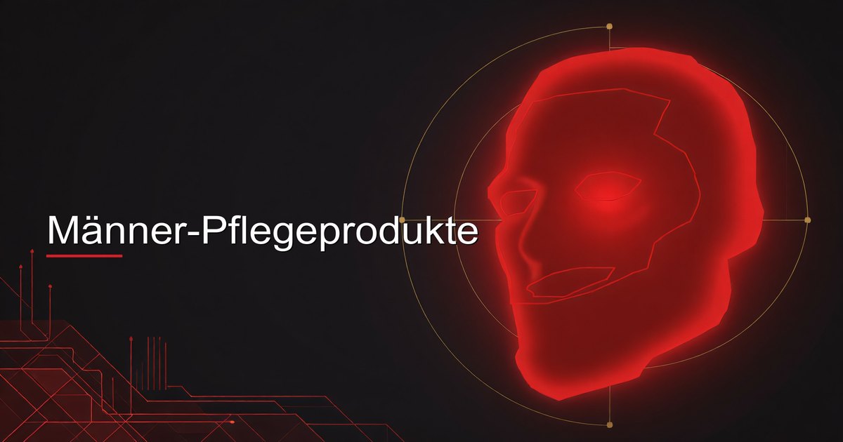 Männer-Pflegeprodukte