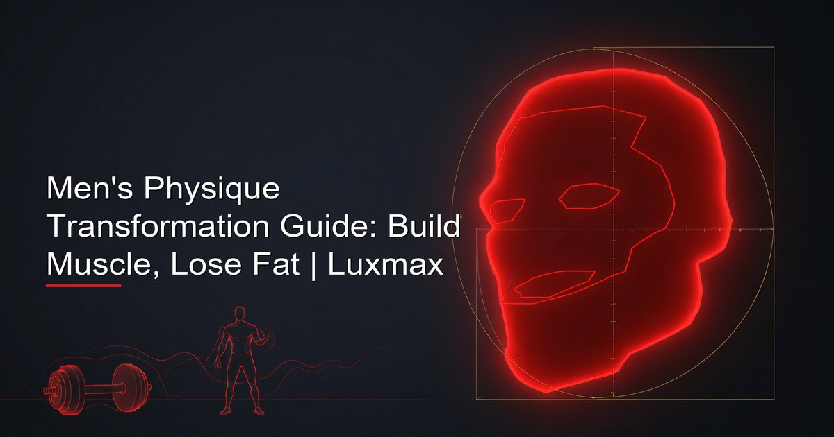 Men's Physique Transformation Guide: Build Muscle, Lose Fat | Luxmax