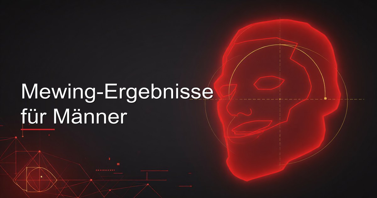 Mewing-Ergebnisse für Männer