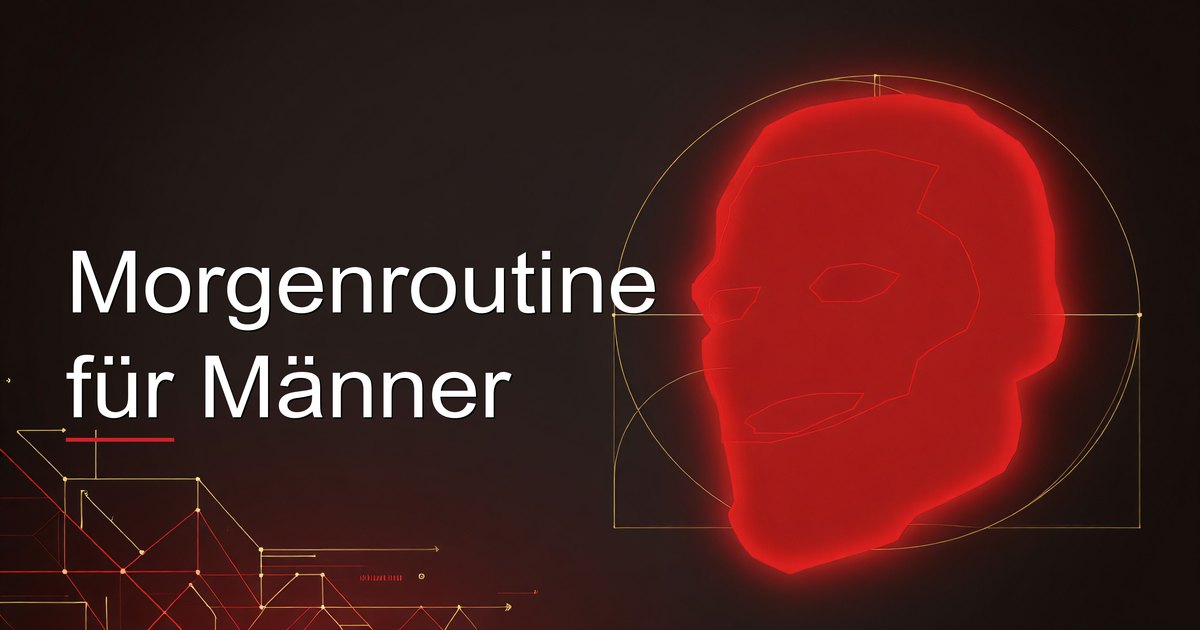 Morgenroutine für Männer
