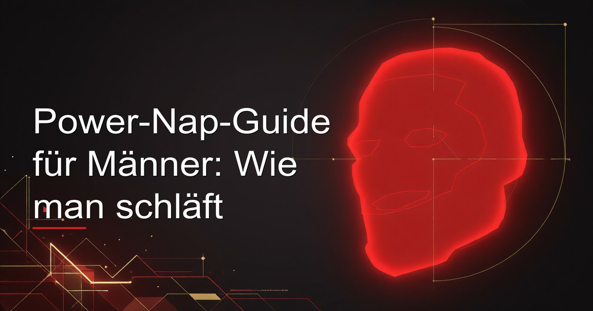 Power-Nap-Guide für Männer: Wie man schläft