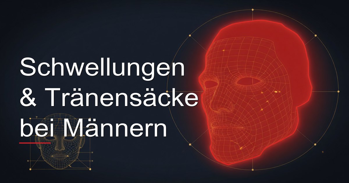 Geschwollene Augen bei Männern loswerden (Morgen-Fix)