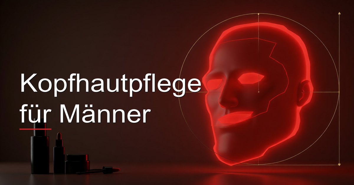 Kopfhautpflege für Männer