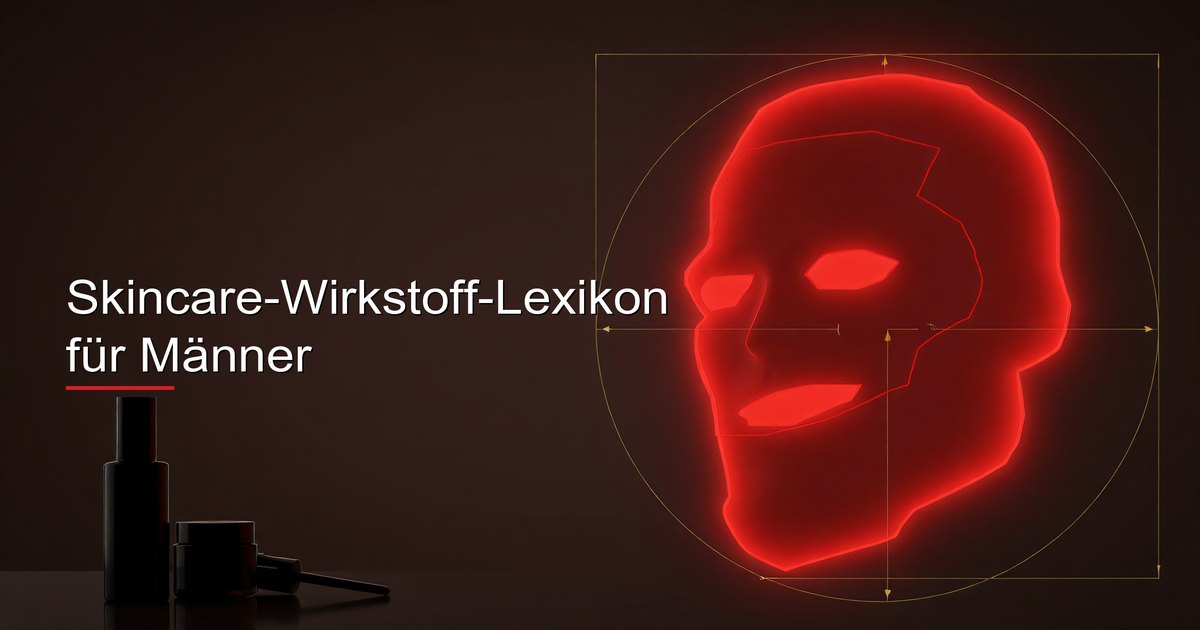 Skincare-Wirkstoff-Lexikon für Männer