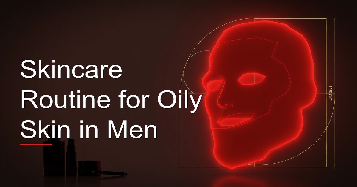 Skincare Routine for Oily Skin in Men