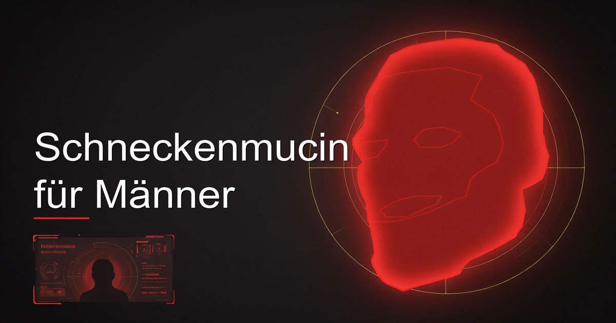 Schneckenmucin für Männer