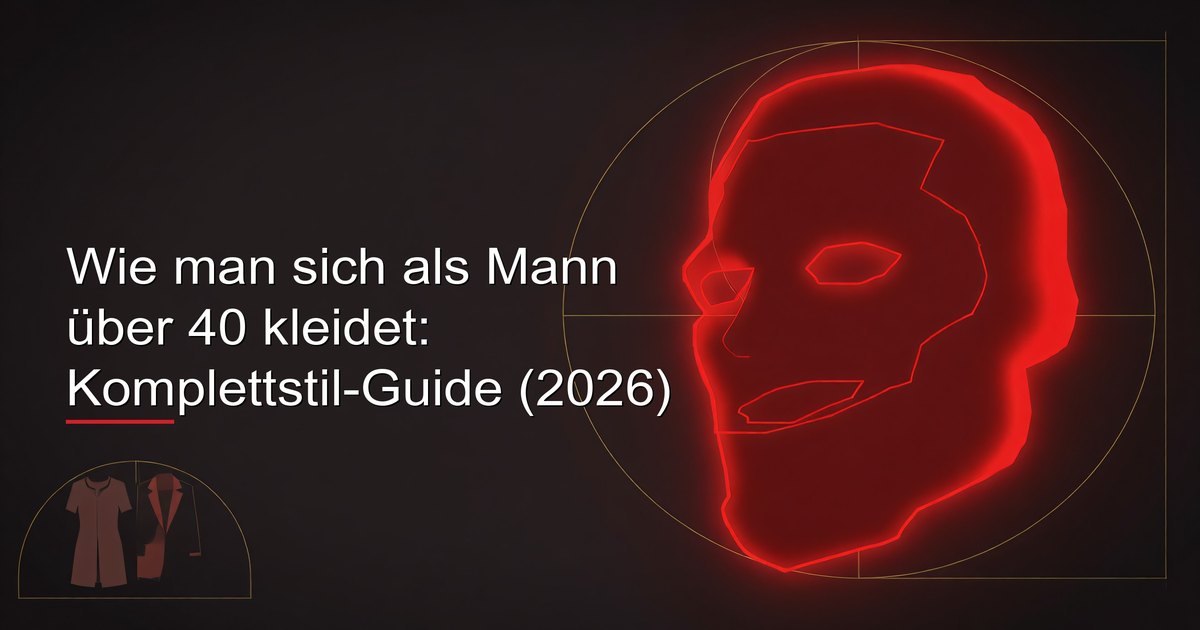 Gepflegter Mann über 40 in maßgeschneiderter Freizeitkleidung