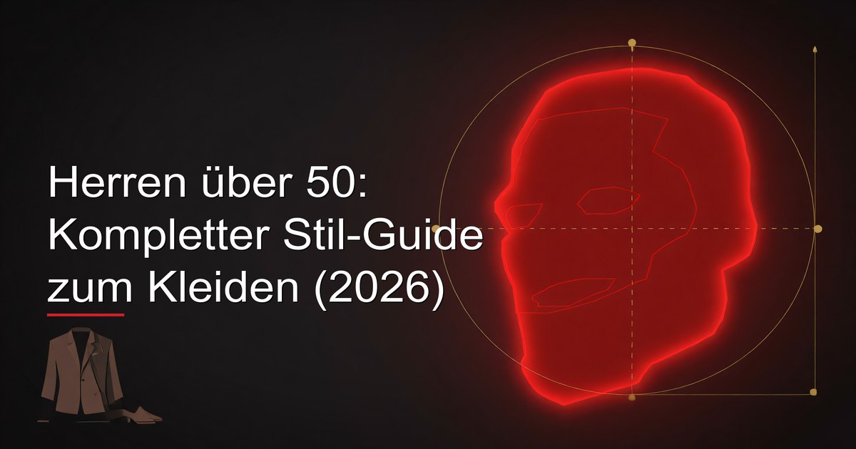 Gut gekleideter Mann über 50 in hochwertiger legerer Kleidung