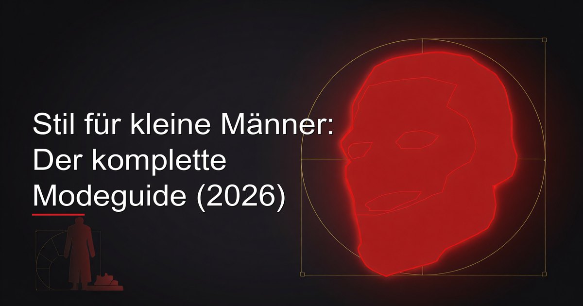 Stil für kleine Männer: kompletter Modeguide mit Passform-Regeln, Proportionsstrategie und Garderoben-Grundlagen für kleinere Staturen