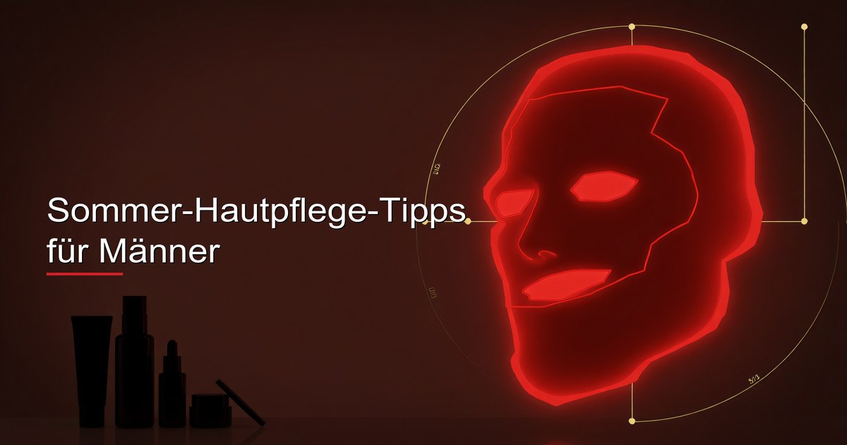 Sommer-Hautpflege-Tipps für Männer