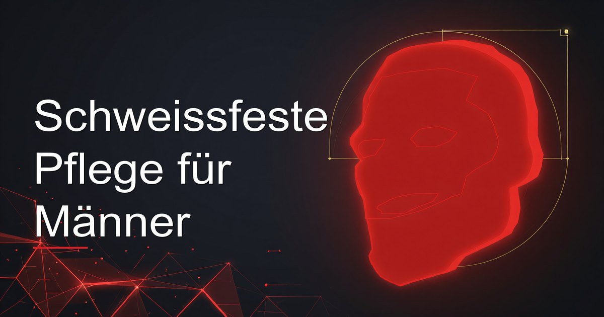 Schweissfeste Pflege für Männer