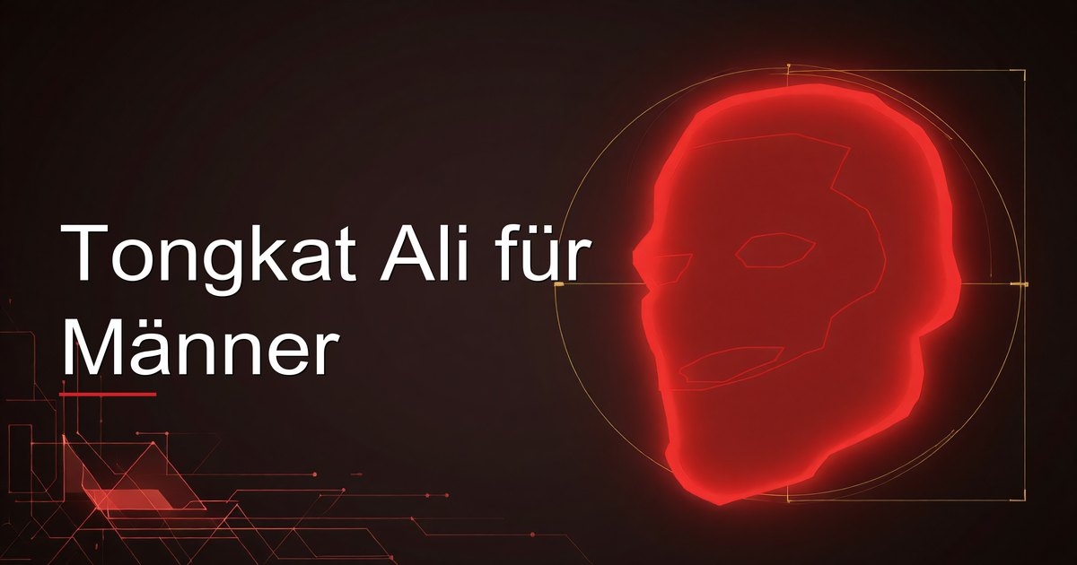 Tongkat Ali für Männer