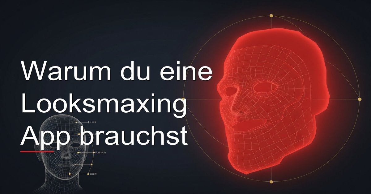 Warum du eine Looksmaxing App brauchst