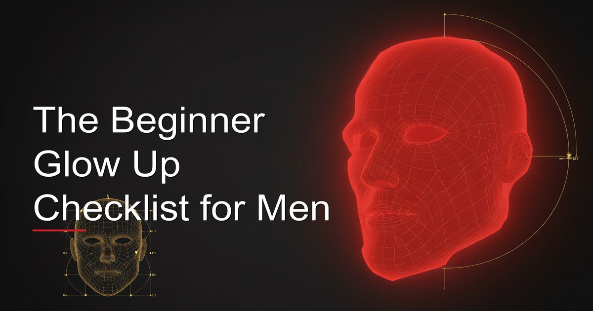 The Beginner Glow Up Checklist for Men