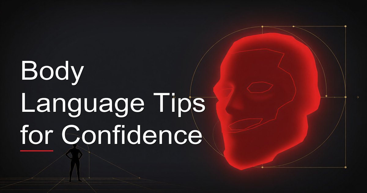 Body language tips for confidence