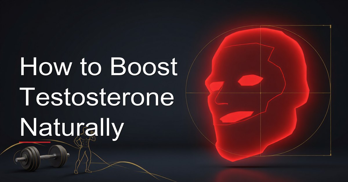 Man training at dawn — sleep and exercise are the two highest-impact habits for natural testosterone production