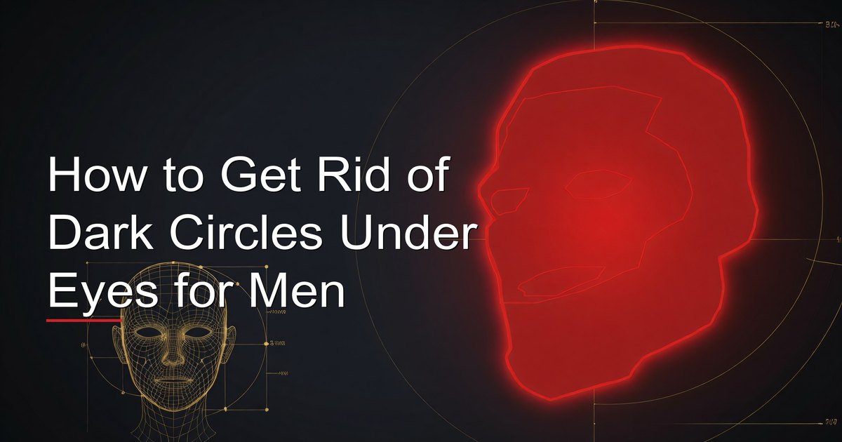 How to get rid of dark circles under eyes for men — causes, skincare, and lifestyle fixes