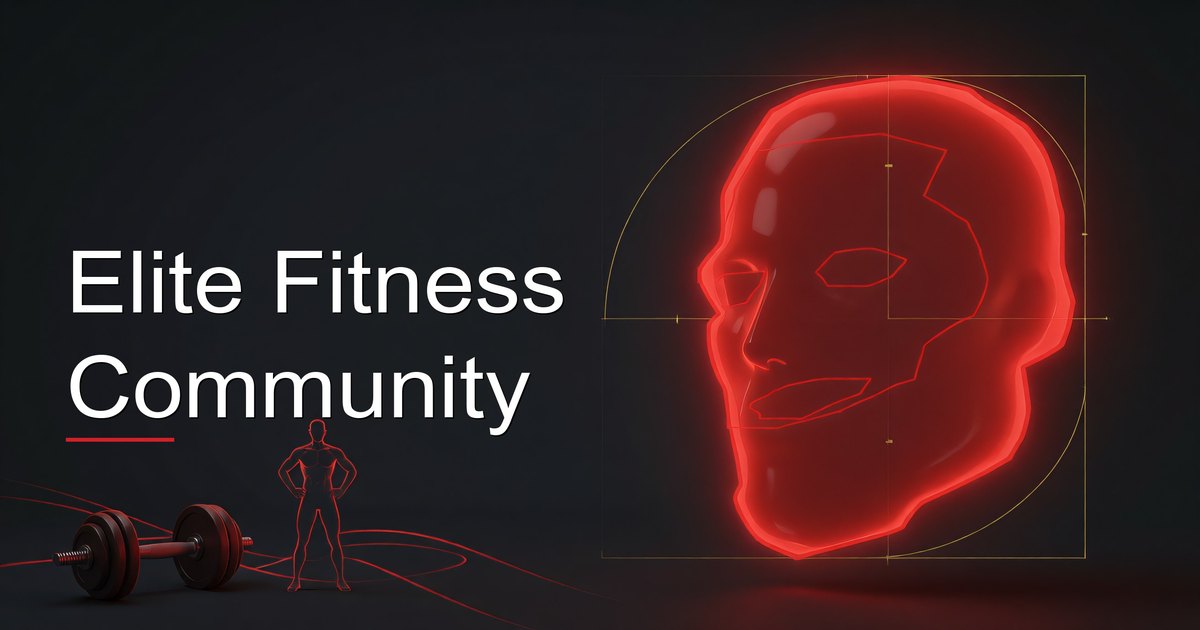 Men training together in an exclusive fitness community, curated membership, AI-coached workouts, and real accountability drive real results