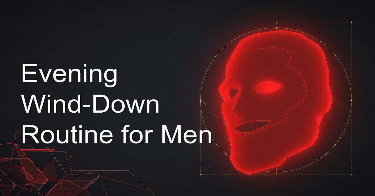 Evening Wind-Down Routine for Men