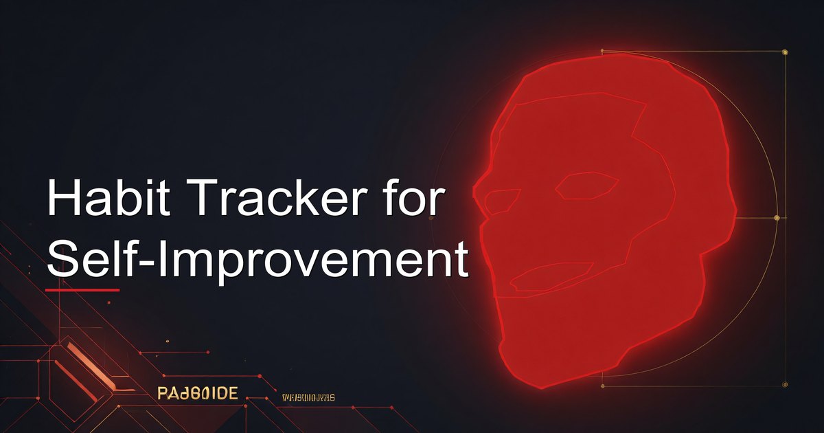 Habit Tracker for Self-Improvement
