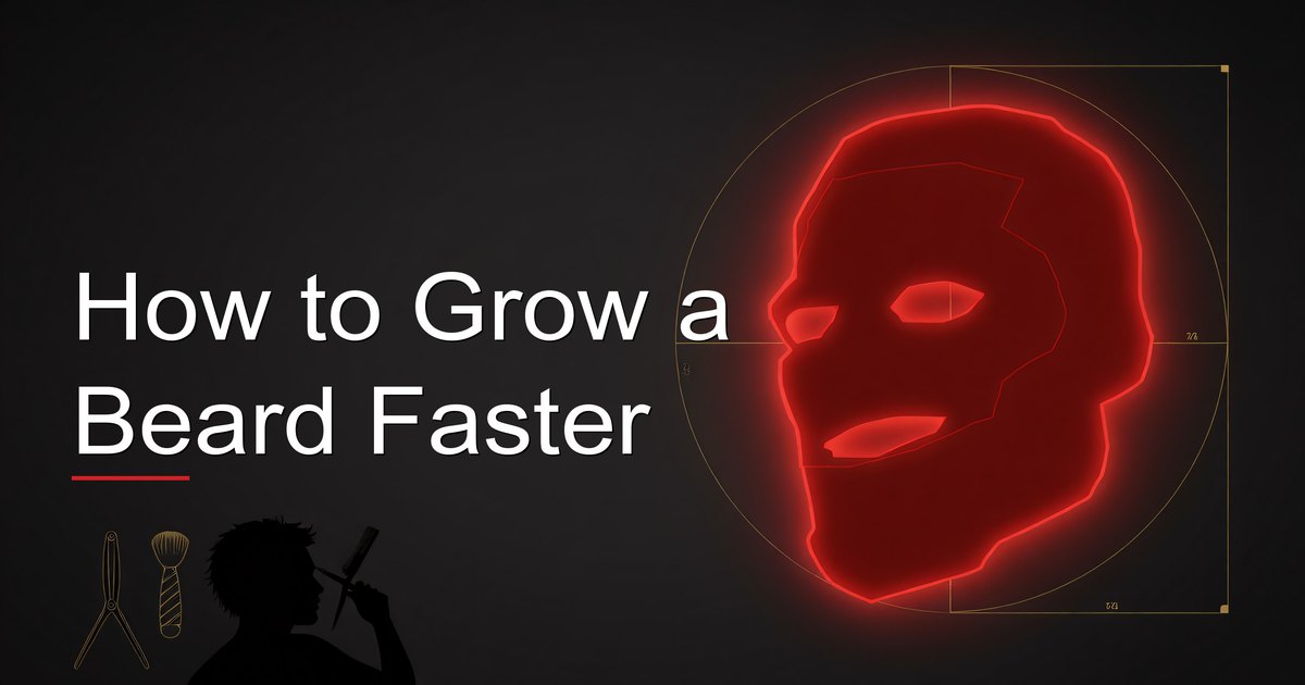 How to Grow a Beard Faster