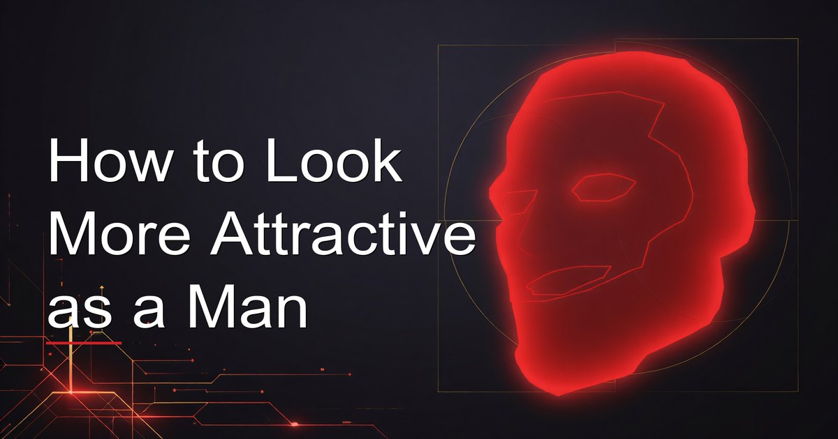Man looking confident and well-groomed, illustrating how to look more attractive