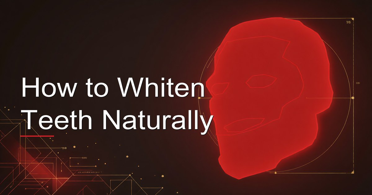Natural teeth whitening methods arranged on a bathroom counter