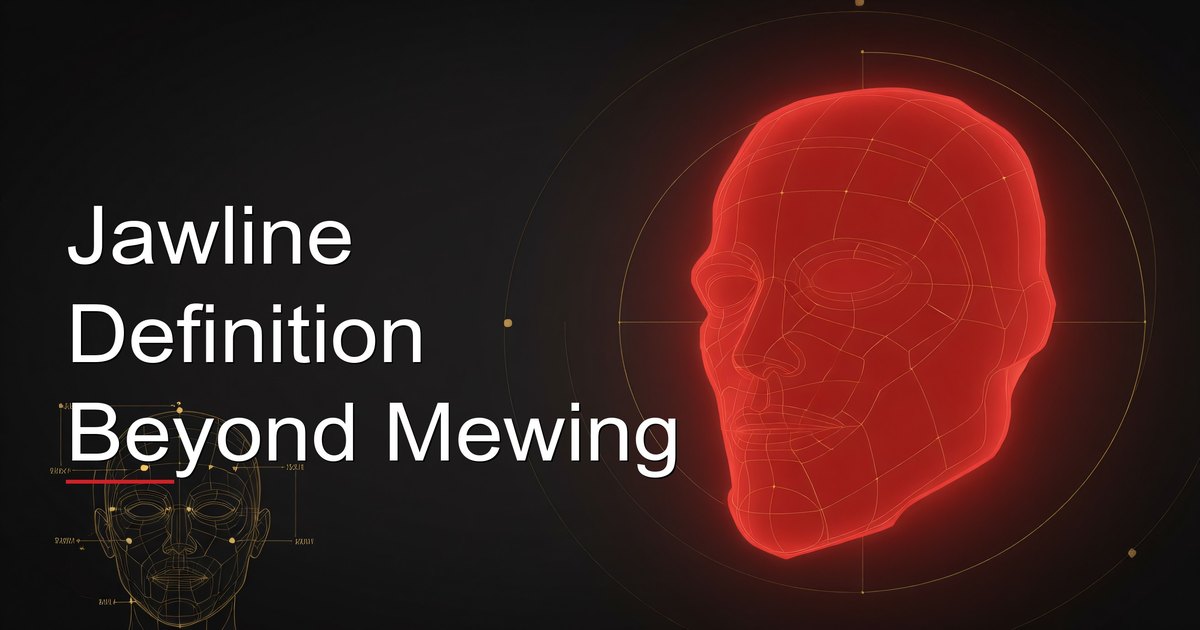 Evidence-based jawline techniques beyond mewing for men