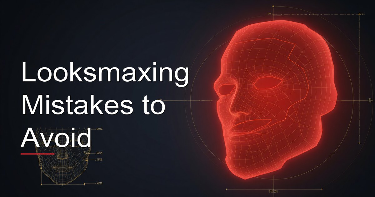 Avoiding common looksmaxing mistakes for healthy self-improvement