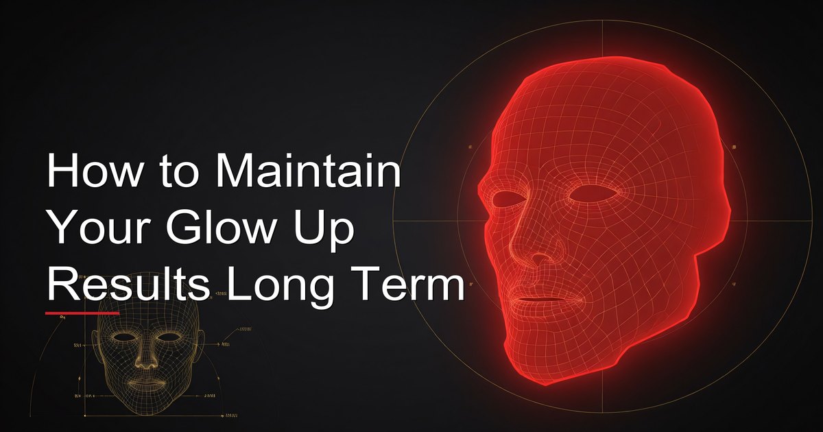How to Maintain Your Glow Up Results Long Term