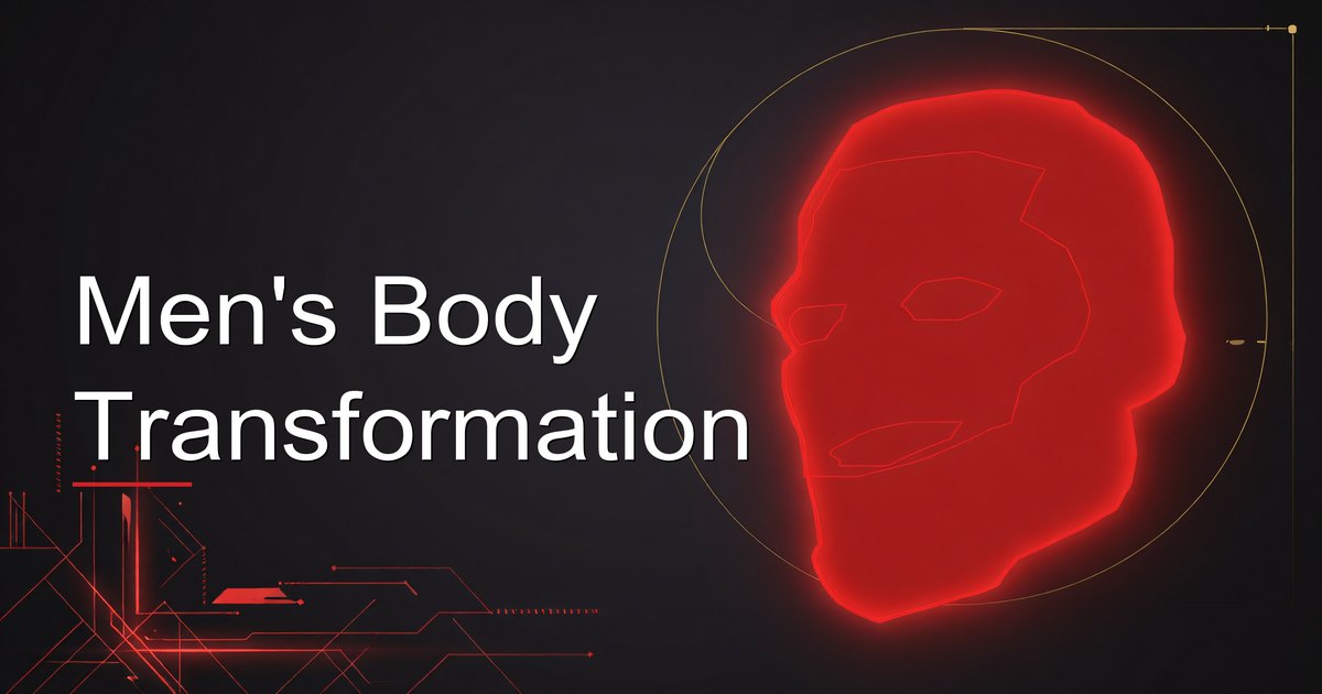 Man tracking body transformation progress over several months with consistent training