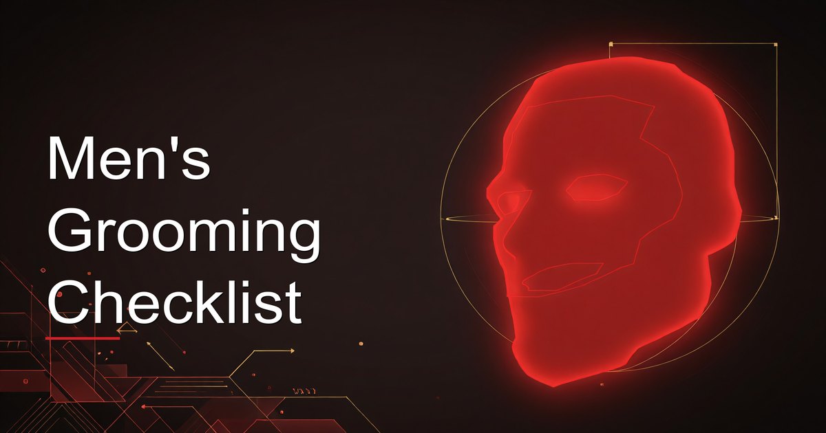 Men's Grooming Checklist