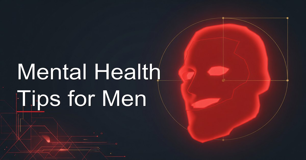 Man practicing mental health self-care with evidence-based strategies for stress management and resilience