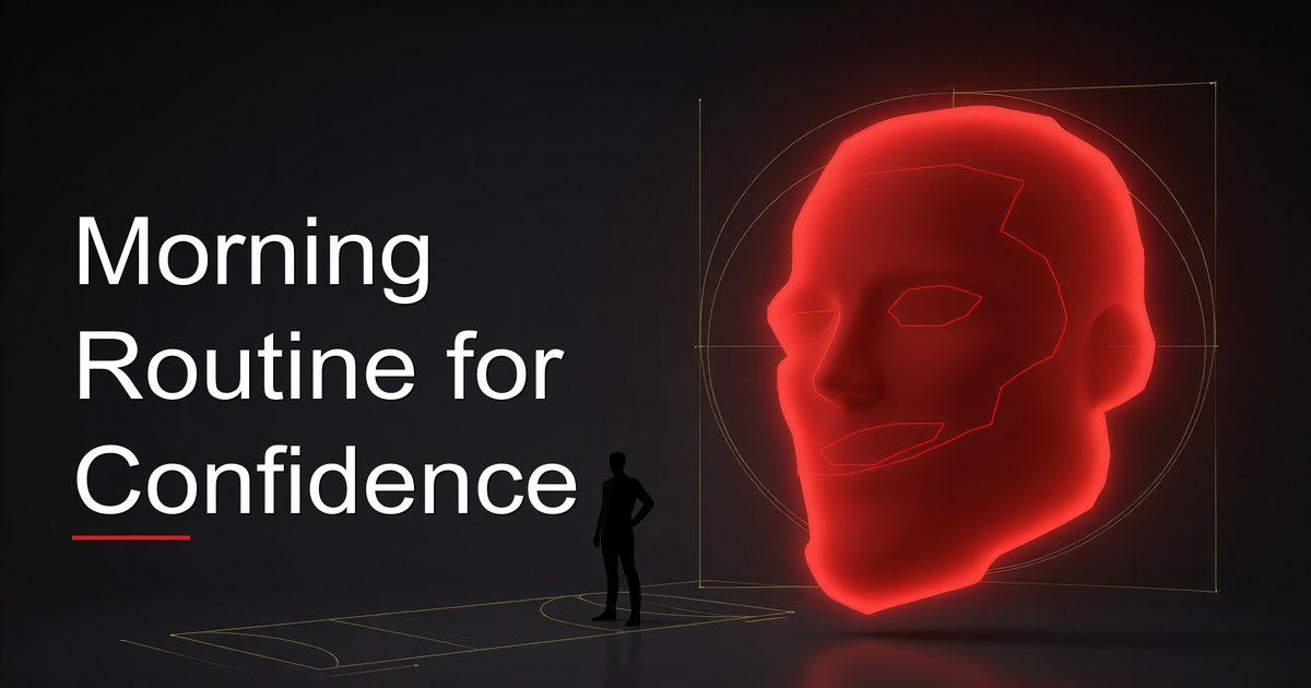Morning routine for confidence