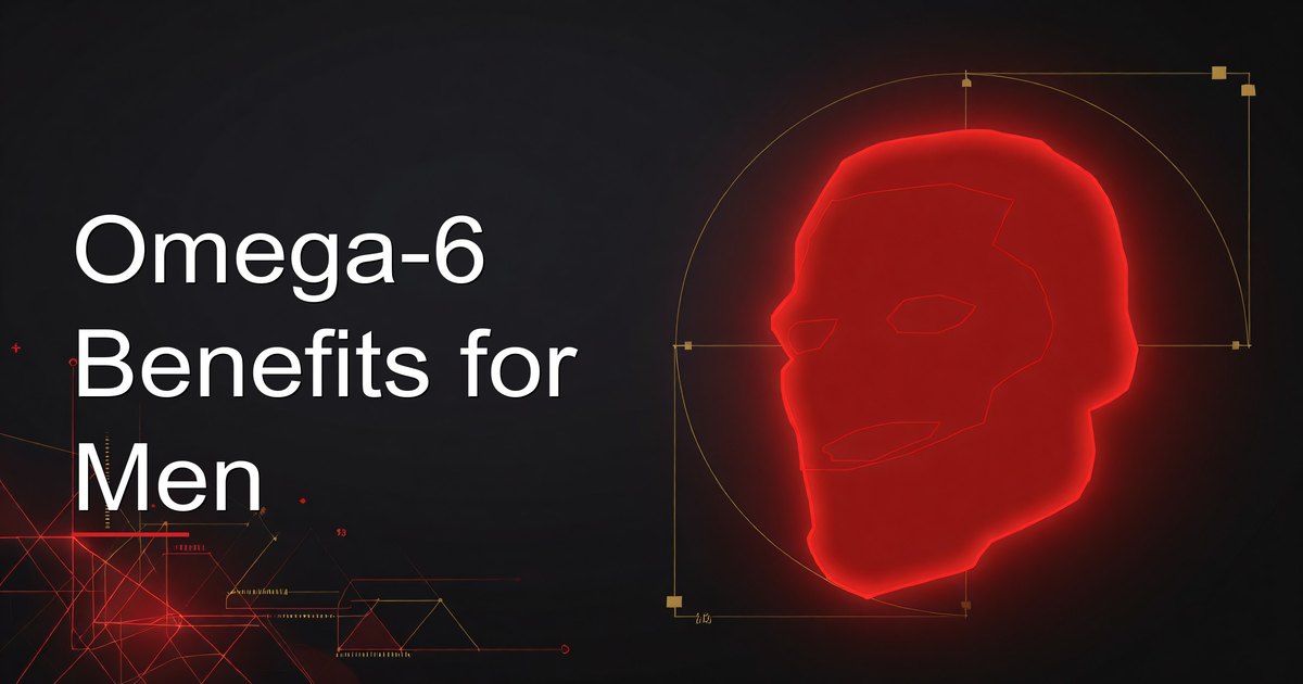 Omega-6 rich foods like seeds and nuts illustrating omega-6 benefits for men