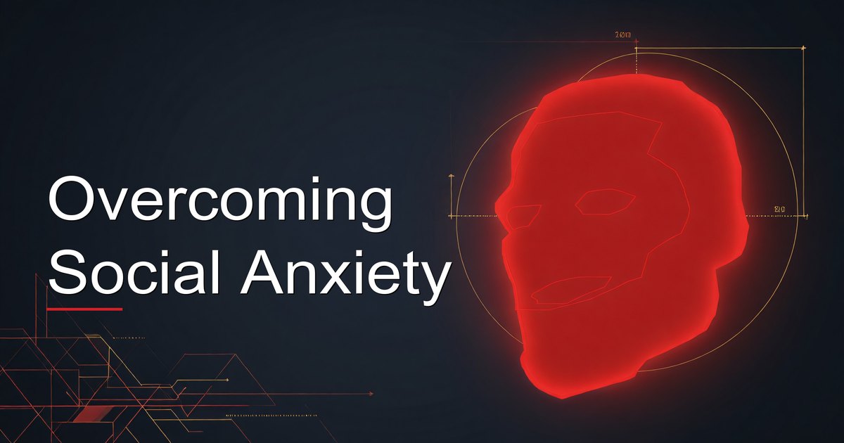 Man practicing social anxiety exposure exercises to build social confidence