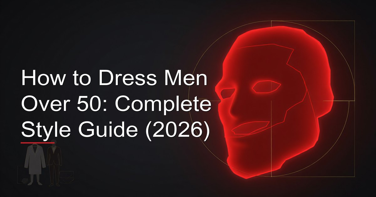 Well-dressed man over 50 in quality casual attire