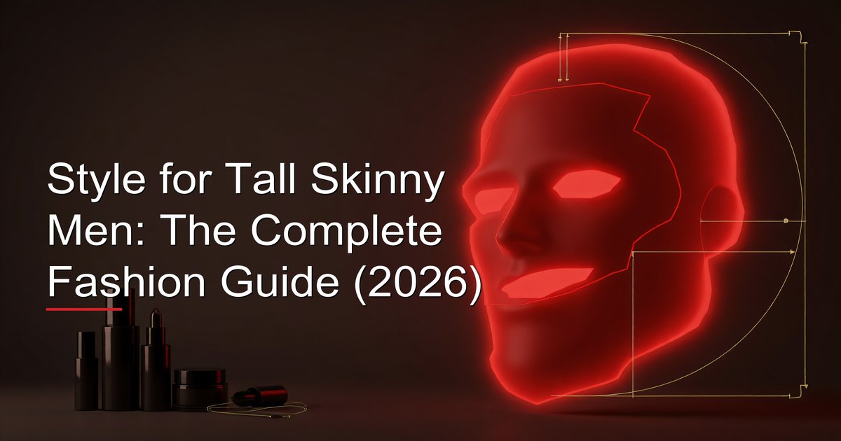 Style for tall skinny men: complete fashion guide showing fit rules, layering system, proportion strategy, and wardrobe essentials for tall slim frames
