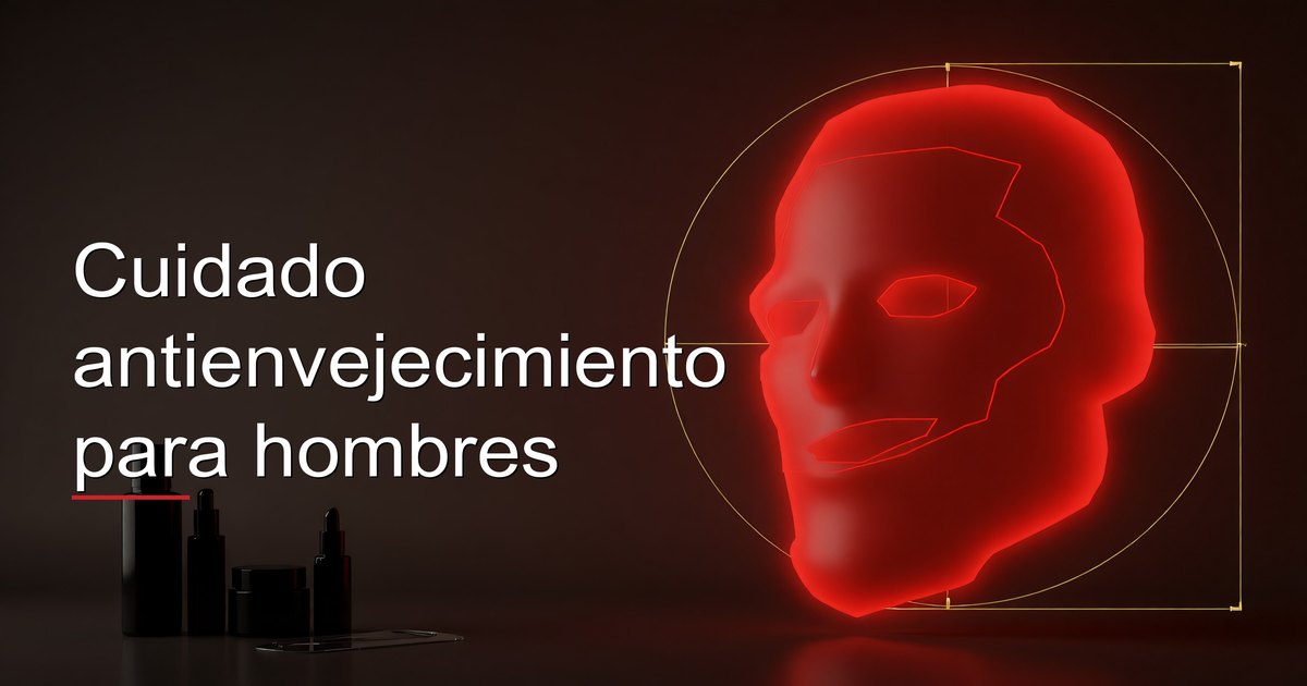 Cuidado antienvejecimiento para hombres