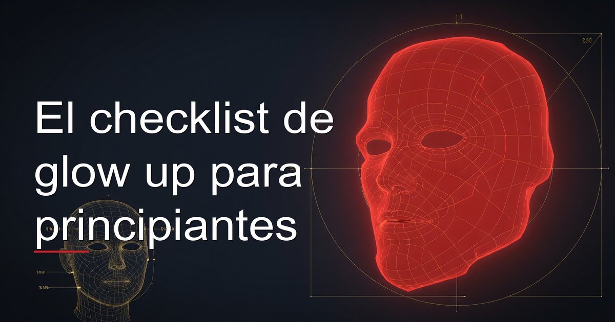 El checklist de glow up para principiantes