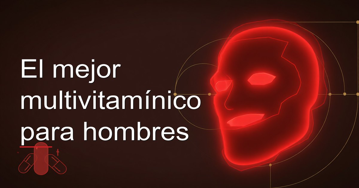El mejor multivitamínico para hombres