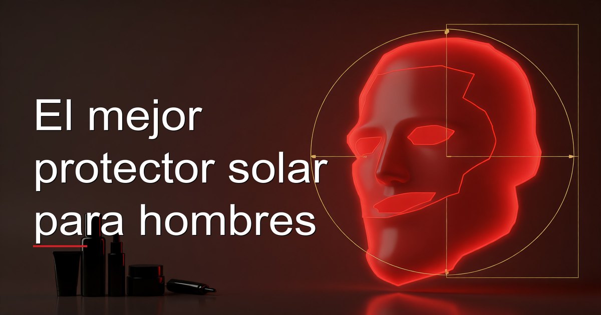 El mejor protector solar para hombres