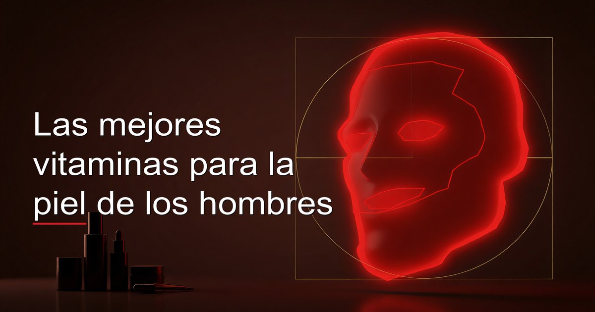 Las mejores vitaminas para la piel de los hombres