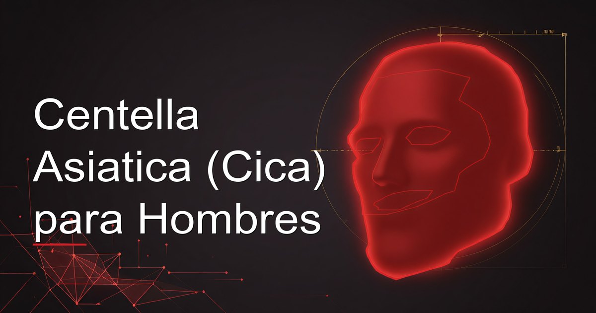 Centella Asiatica (Cica) para Hombres