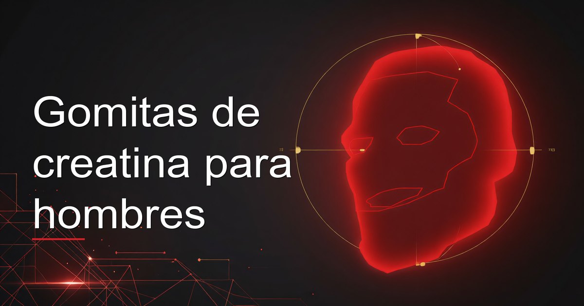 Gomitas de creatina para hombres