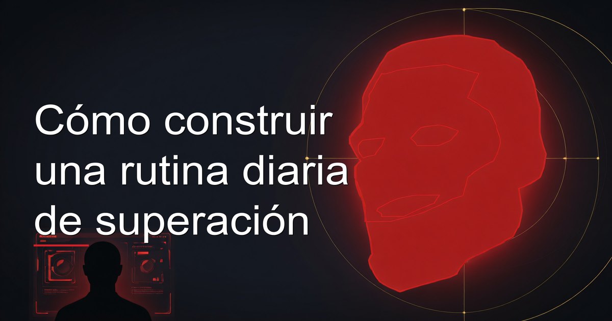 Cómo construir una rutina diaria de superación