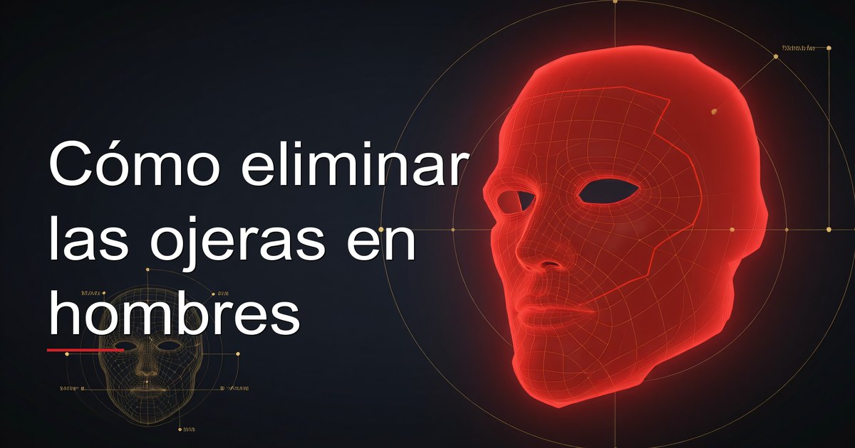 Cómo eliminar las ojeras en hombres