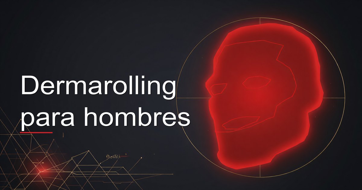 Dermarolling para hombres