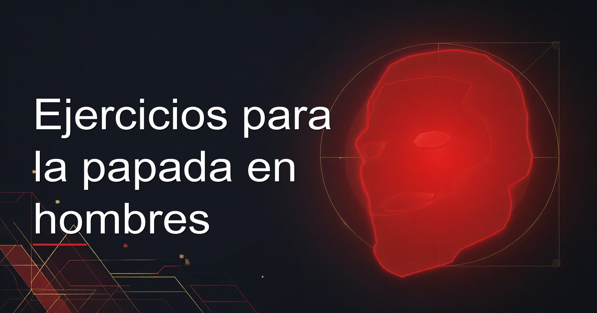 Ejercicios para la papada en hombres